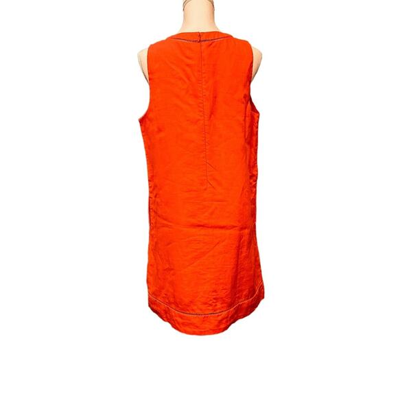 Gap - Hula Red linen Shift Dress, size LP, NWT - Picture 5 of 15